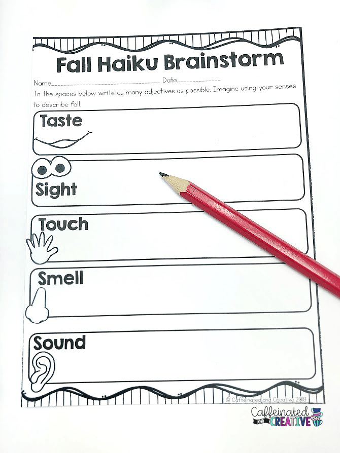 Brainstorming fall haiku!
