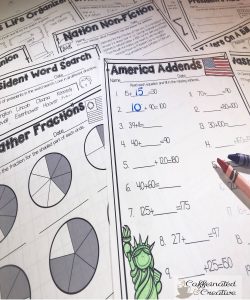 President's Day Mini Unit is a great for a fun and engaging way for kids to lean about our forefathers!