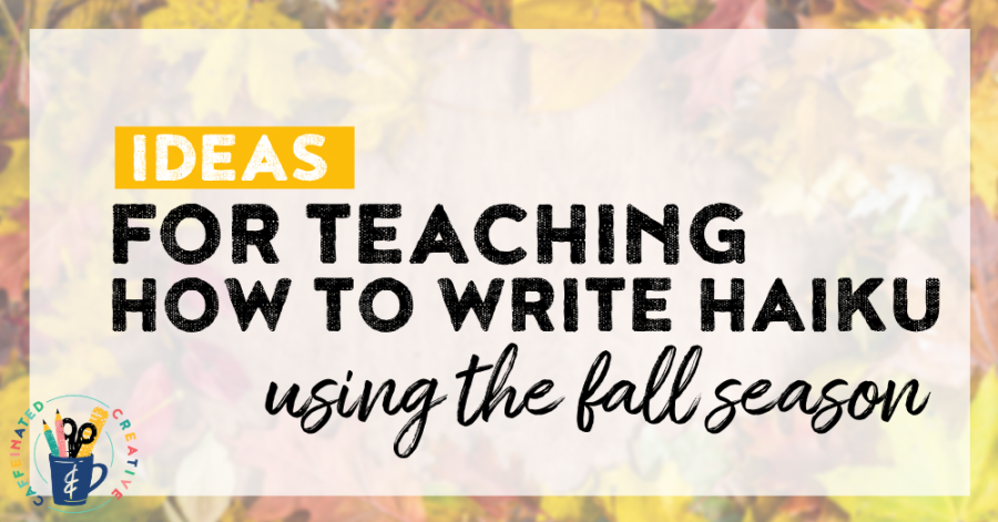 Read on for ideas and a resource for teaching students how to write haiku! Using fall templates they will create displays for the entire fall season!