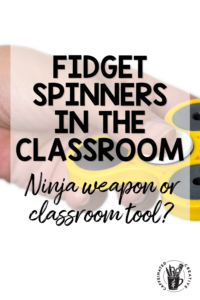 Read on for ideas on how to actually use fidget spinners for different subjects in the classroom!