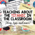 Are you wanting to teach your students all about the Titanic!? Read on for tons of ideas, tips, and a cross curricula digital and printable unit all about the Titanic! With tons of math, language arts, and writing activities, your students will be Titanic aficionados!