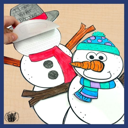 This Snowman Writing and Craft is a fun way to display your students writing during the winter months! In this product are writing prompts that are winter/snowman themed to go along with a snowman/snowgirl.

