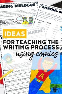 Get ideas on how using comics and graphic novels in the classroom can encourage creative writers! Students will learn the writing process in a fun way and eventually create their own comic!