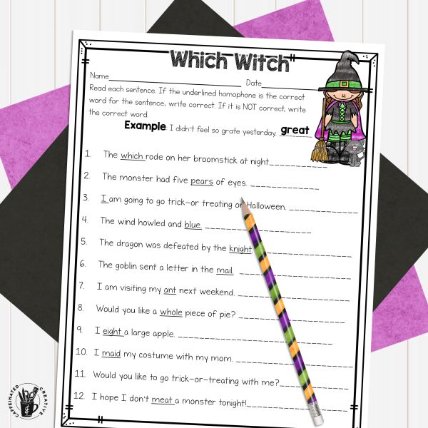 Ideas for No Prep Halloween Activities in the Classroom