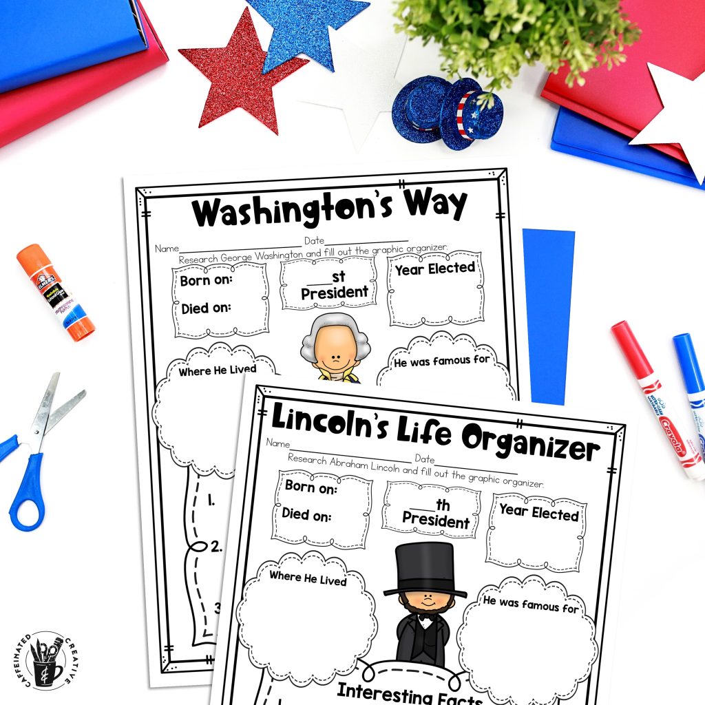 Are you looking for fun activities to celebrate President's Day!?? With 20 NO PREP printable worksheet pages as well as 19 digital slides, you will be able to easily celebrate President's Day! Engage with fun pages including a word search, writing prompts, math riddle, word scramble, color by codes, and more! PLUS cover 2 and 3-digit addition and subtraction, homophones, place value, contractions, arrays, fragments, word problems and many more 2nd grade standards in a fun President's Day theme!