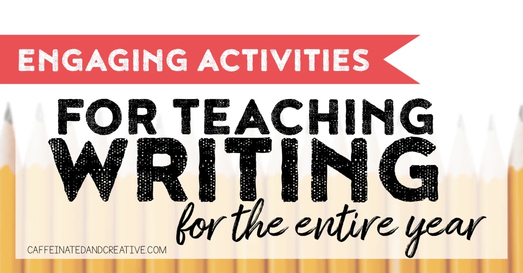 Get fun and engaging writing activities that can be used for not only back to school, but year round!