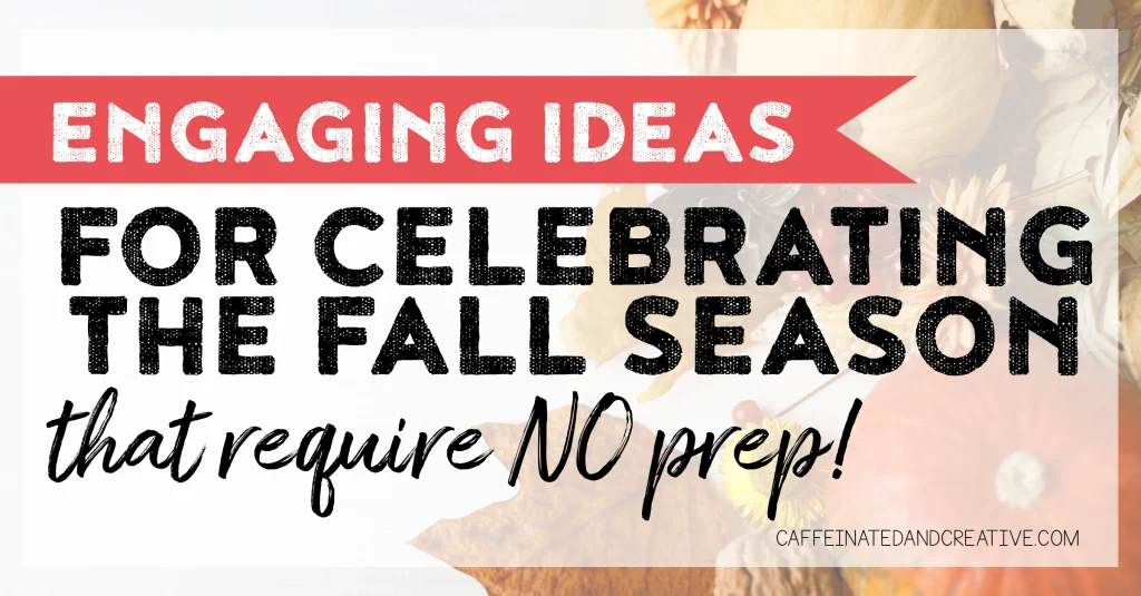 The fall months can seem long, especially right after back to school! Stress less with ideas for fun and educational fall activities for second grade!
