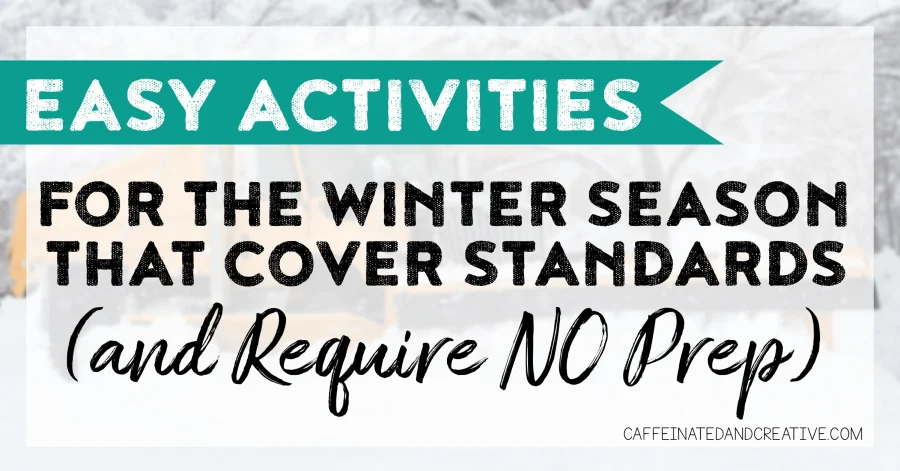 Are you looking for math and language arts activities to get your students through the winter season? Read on for fun and engaging activities!