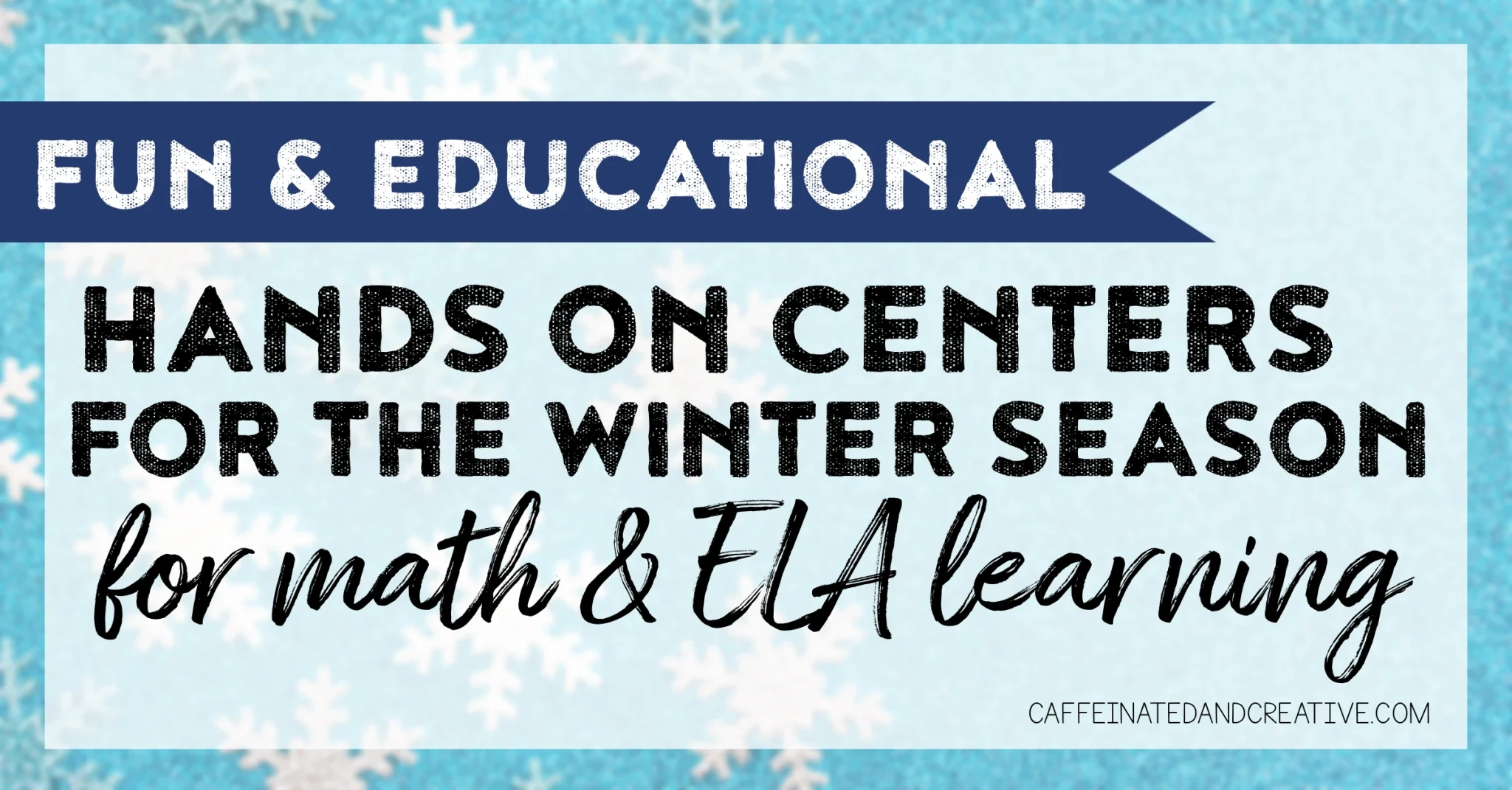 Centers are a fun way to get through the long winter months! Get 10 winter themed hands on centers perfect for smalls groups or independent work.