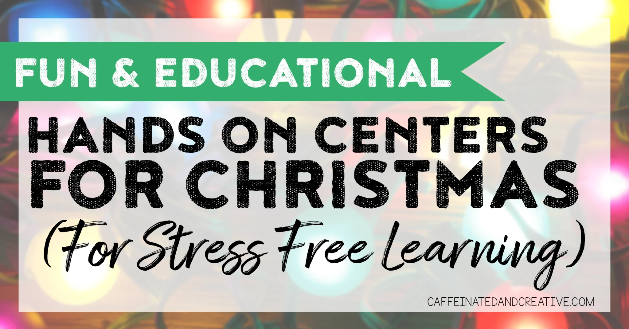 The month of December is always crazy! One way to engage your antsy students is with centers! Check out 7 math and ELA centers for the month!