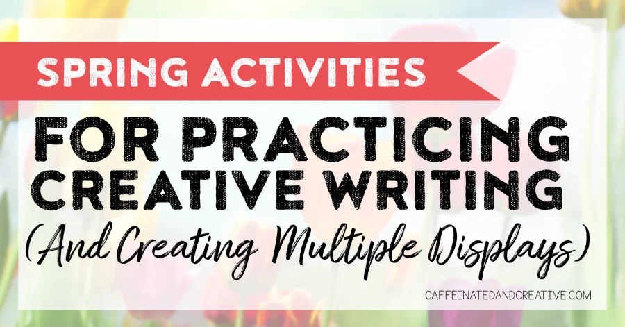 Get ideas and fun hands on writing crafts that are perfect for teaching writing during the spring season!